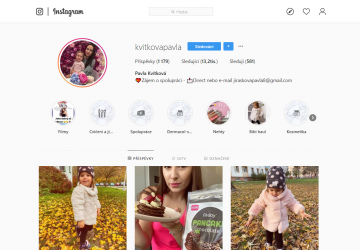 4x Instagram stories pro více než 13 000 sledujících