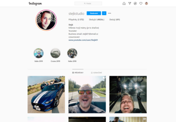 Instagram stories na Stejkstudio