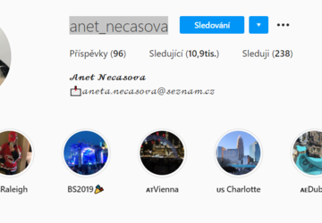 Placené stories na instagramový profil - anet_necasova