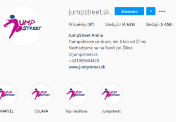 Placené stories na instagramový profil - jumpstreet.sk